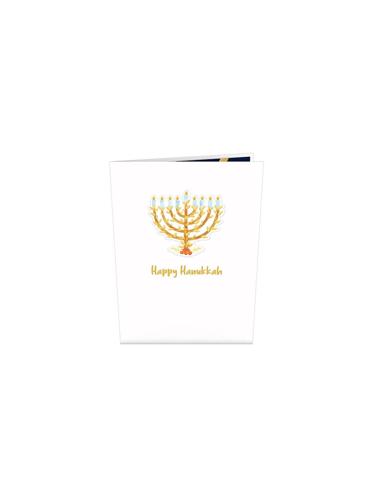 כרטיס פופ אפ לחנוכית אהבה פופ | מתנות | יוּדָאִיקָה